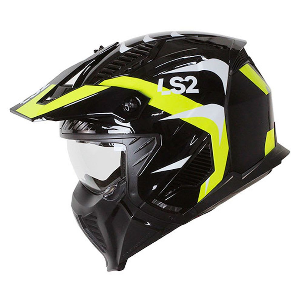 CASCO LS2 OF 606 DRIFTER TRIALITY HI-VIZ
