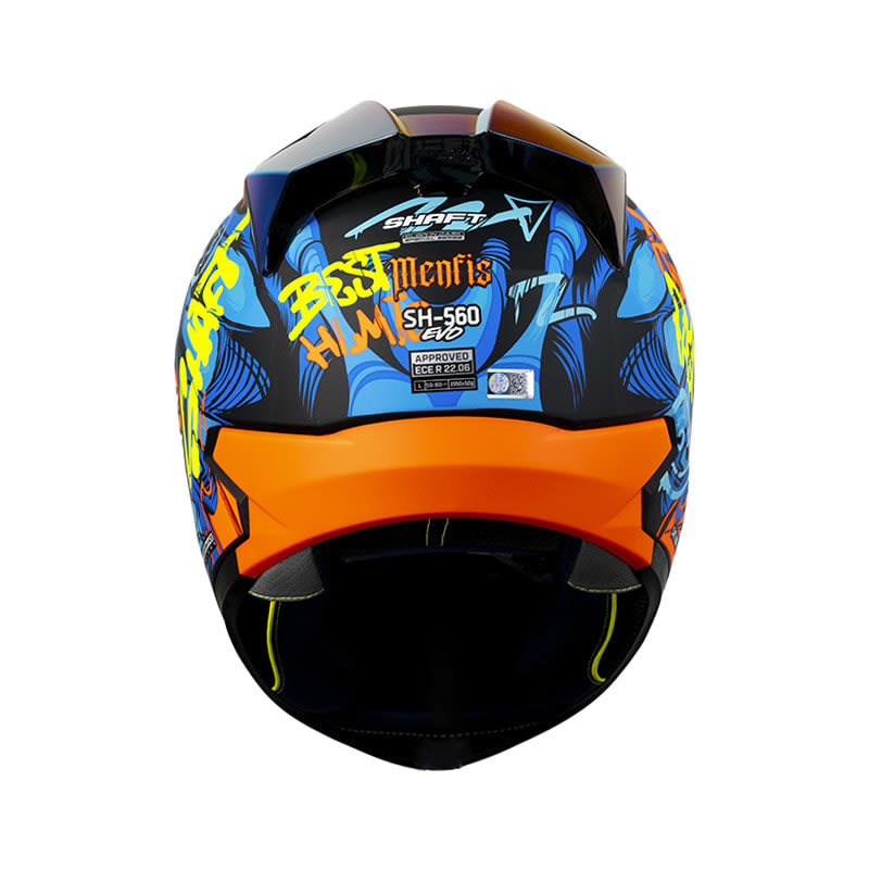 CASCO  SHAFT 560 EVO MENFIS AZUL