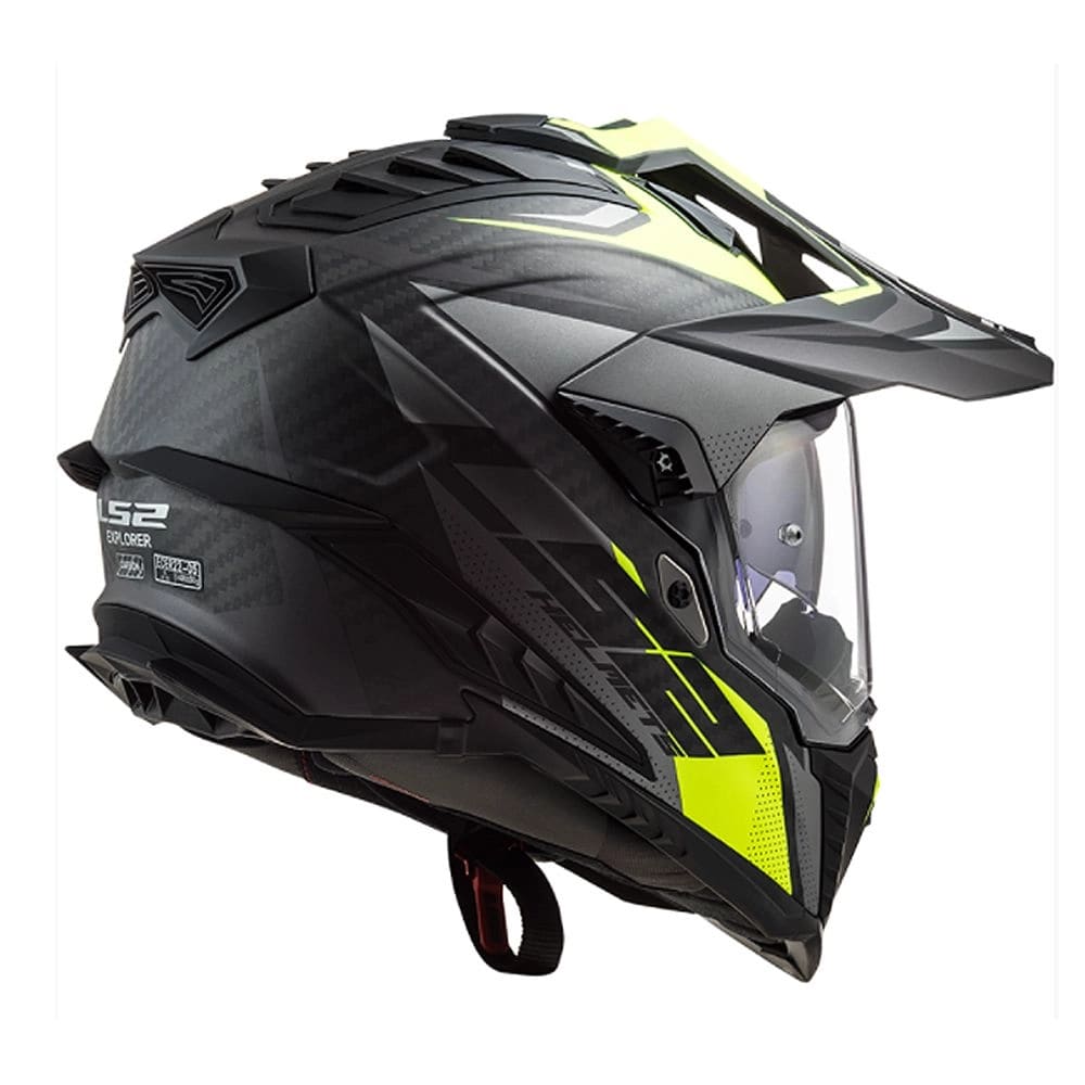 CASCO LS2 MX701C EXPLORER FOCUS TITANIO AMARILLO MATTE