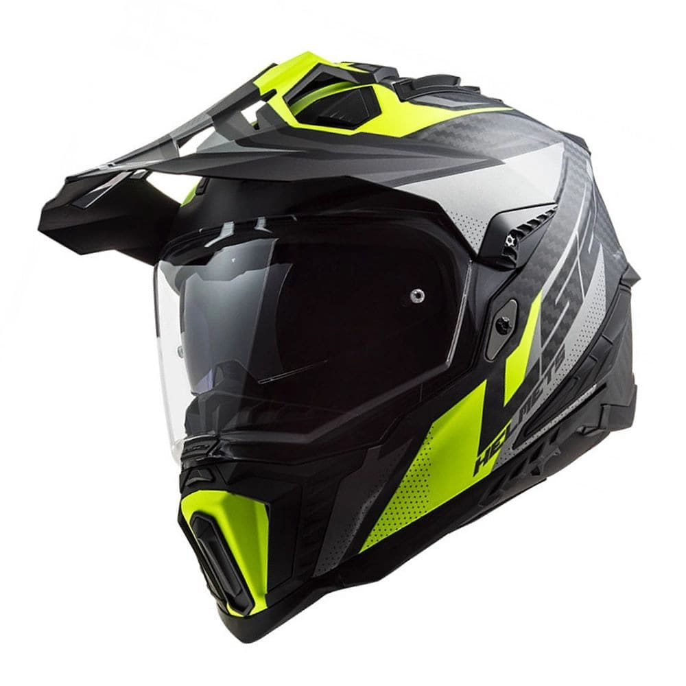 CASCO LS2 MX701C EXPLORER FOCUS TITANIO AMARILLO MATTE