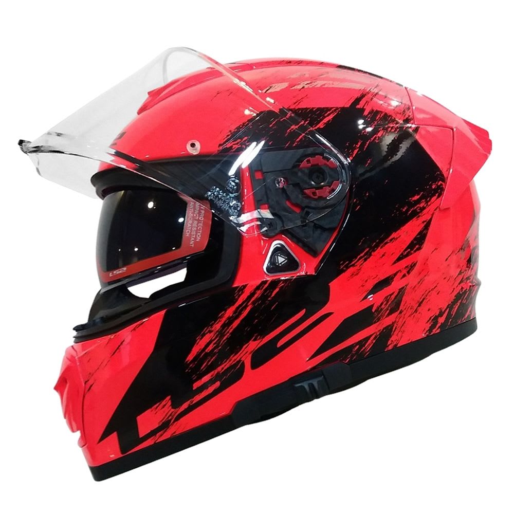 CASCO LS2 FF 390 BREAKER SWAT NEG NARAN FLUOR