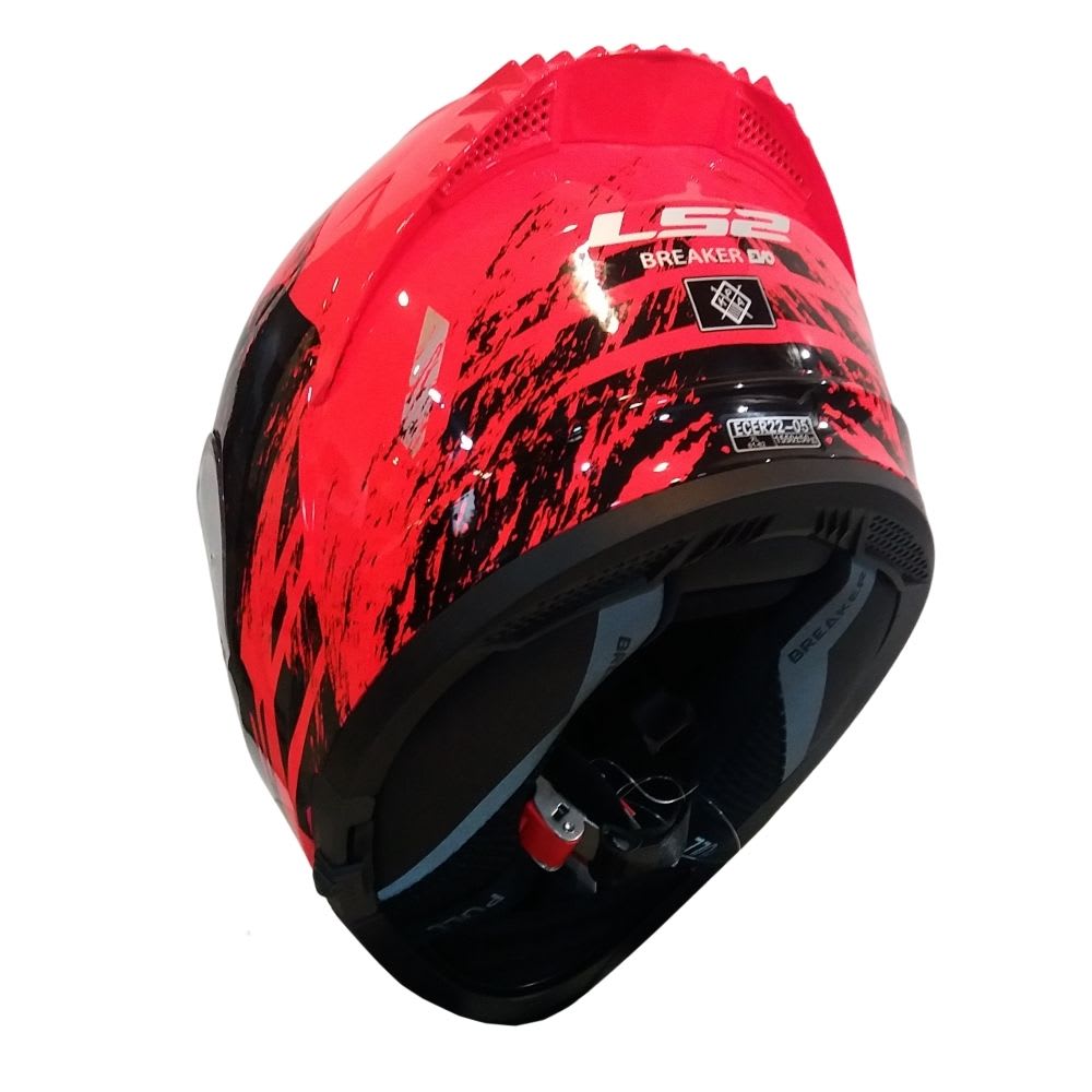 CASCO LS2 FF 390 BREAKER SWAT NEG NARAN FLUOR