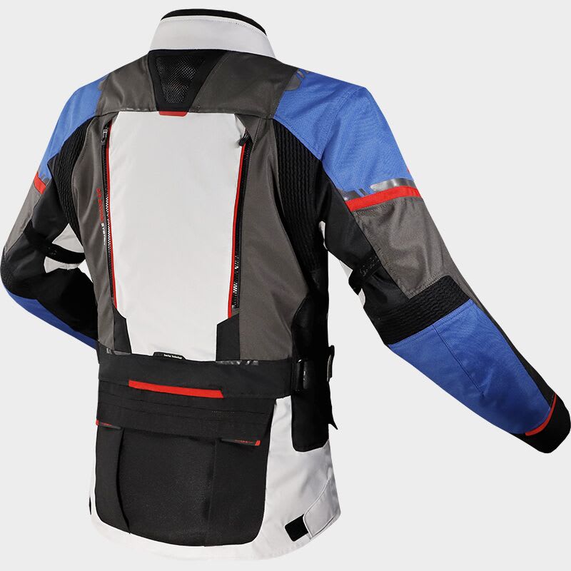 CHAQUETA LS2 NORWAY AZUL NEGRA GRIS ROJA
