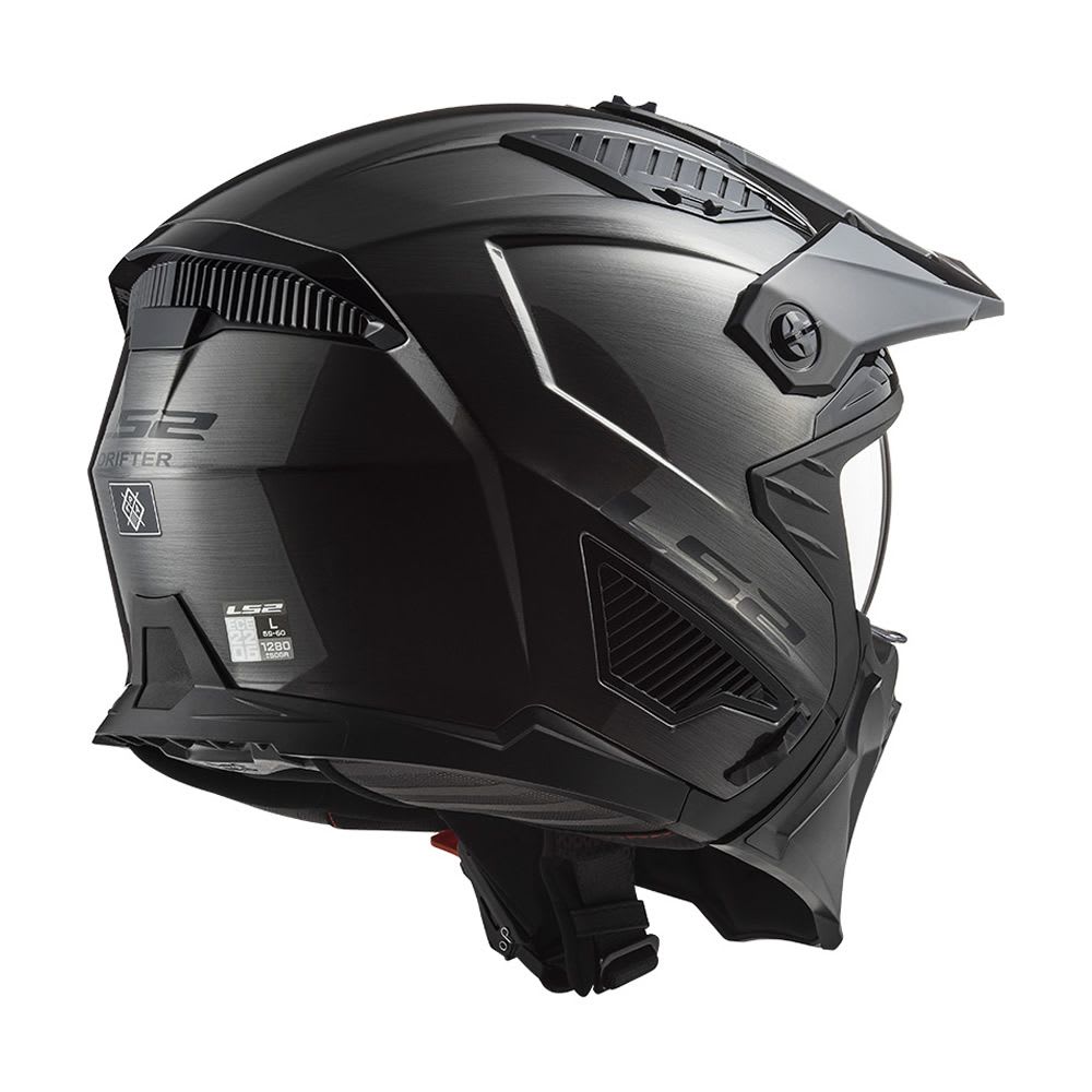 CASCO LS2 OF 606 DRIFTER JEANS TITANIO