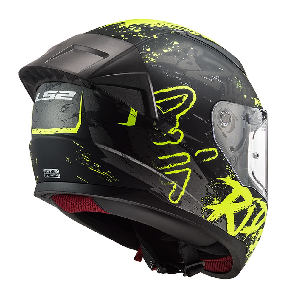 CASCO LS2 FF 353 EVO RAPID NAUGHTY NEG AMA MATTE
