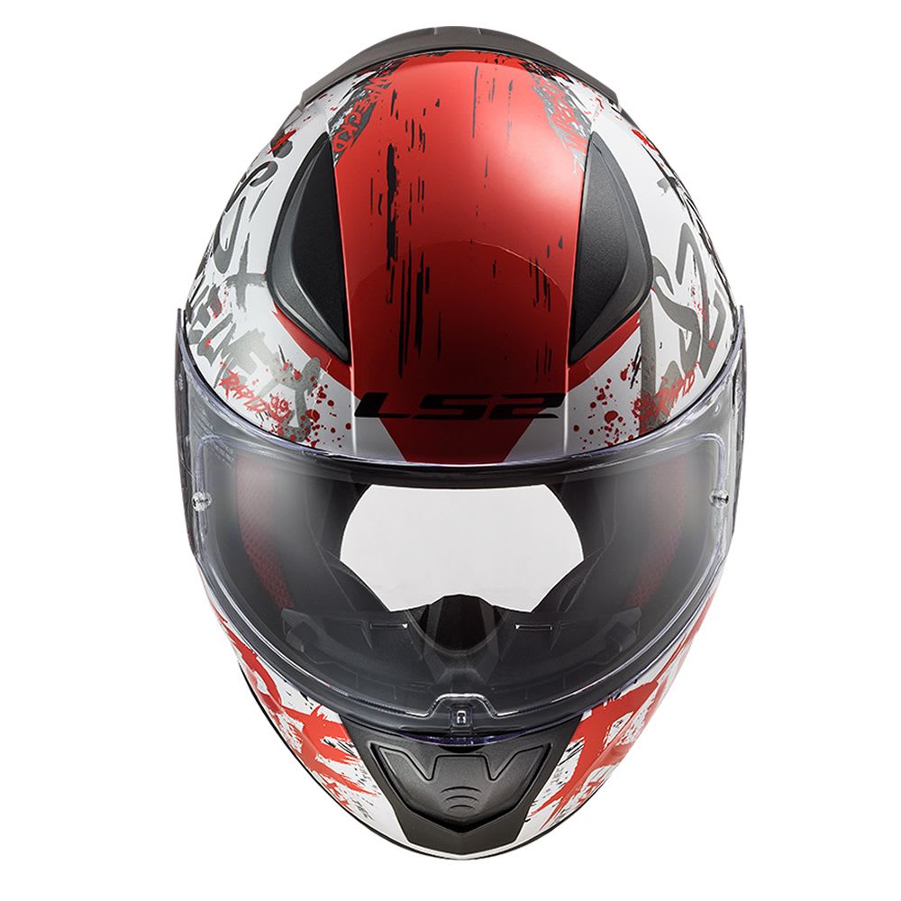 CASCO LS2 FF 353 EVO RAPID NAUGHTY BLANCO ROJO
