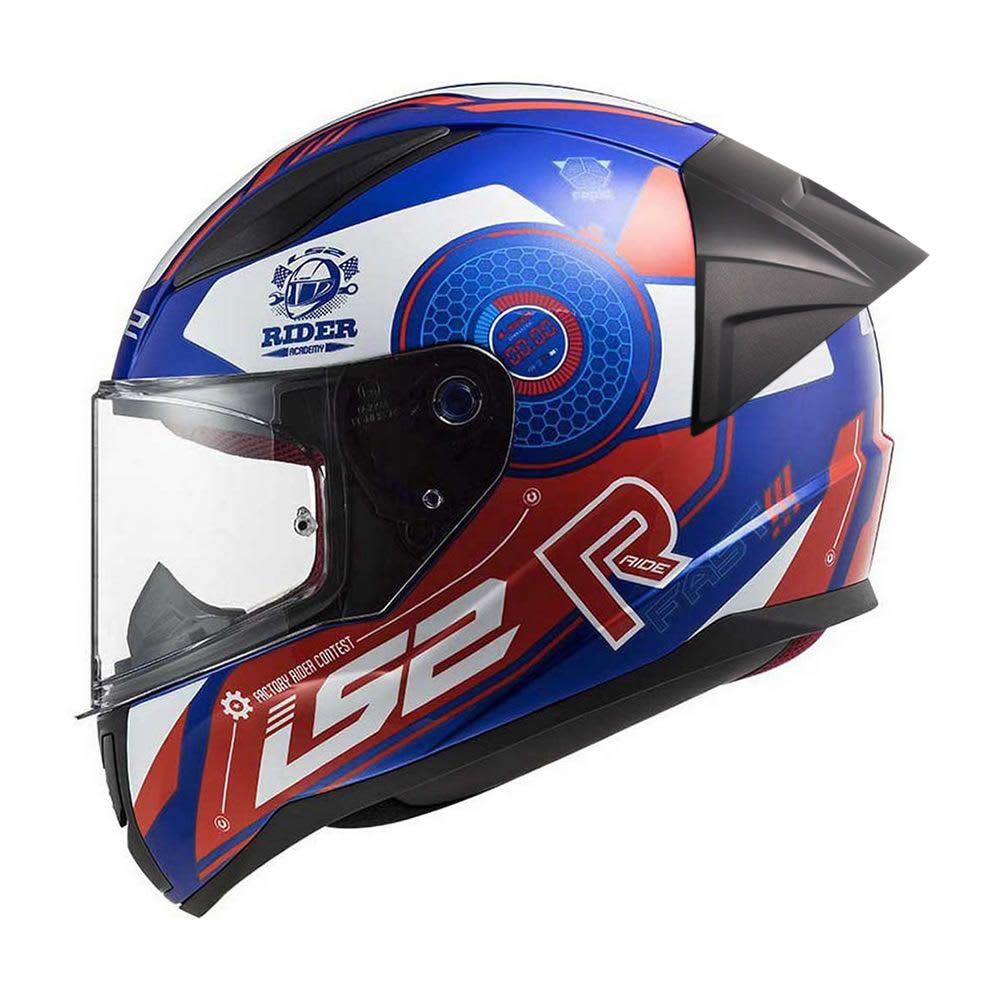 CASCO LS2 FF 353 EVO RAPID STRATUS AZU ROJ BCO