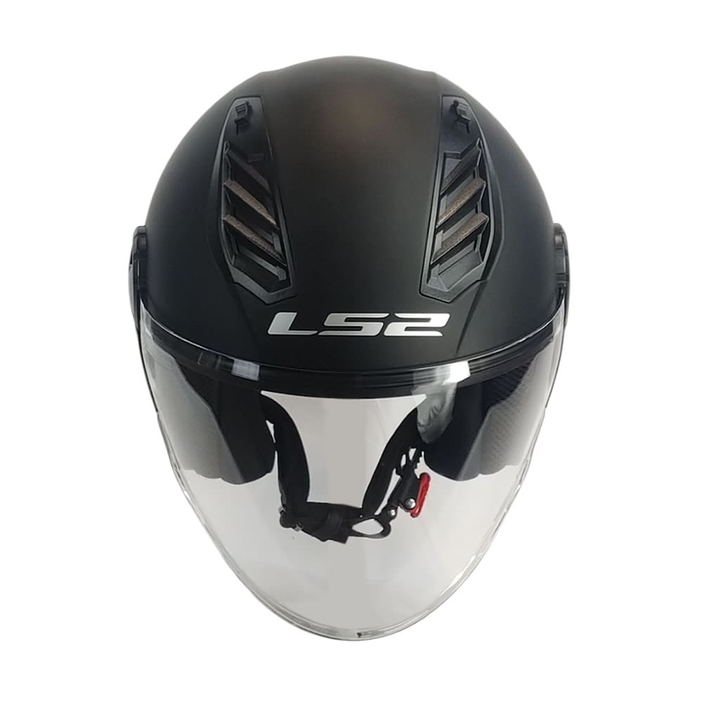 CASCO ABIERTO LS2 OF616 AIRFLOW II NEGRO MATTE