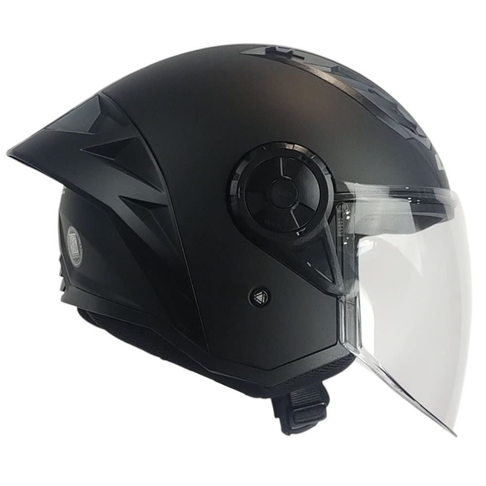 CASCO ABIERTO LS2 OF616 AIRFLOW II NEGRO MATTE