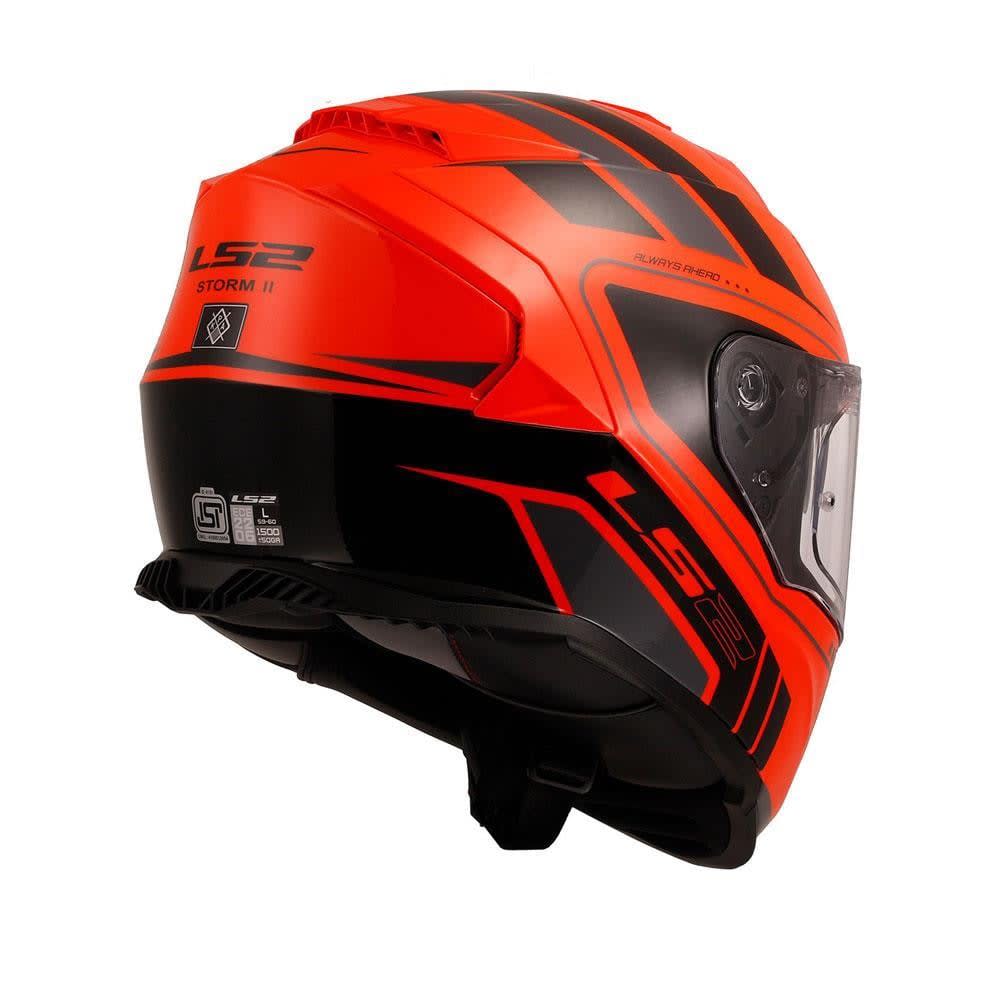 CASCO LS2 FF 800 STORM II FIST NARANJO