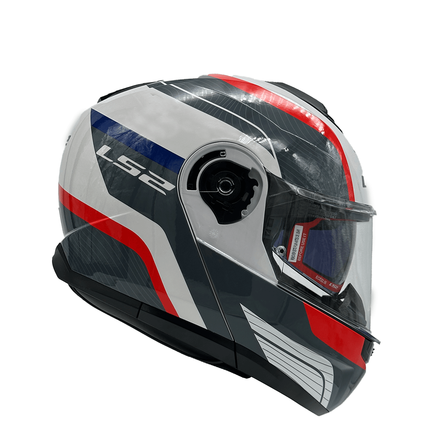 CASCO LS2 FF908 STROBE II MONZA NEGRO BLANCO ROJO
