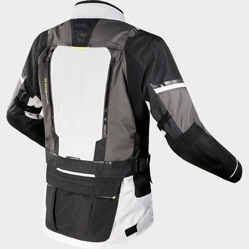 CHAQUETA LS2 NORWAY NEGRA GRIS AMARILLO