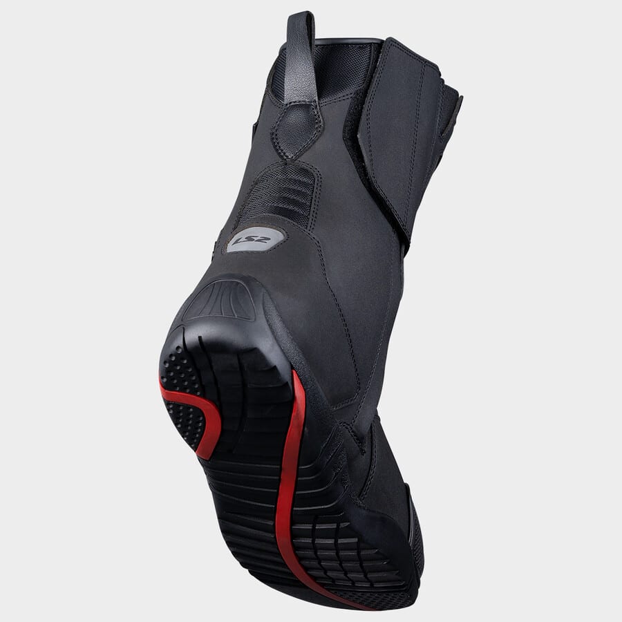 BOTA LS2 GOBY NEGRA AMARILLA WP HOMBRE