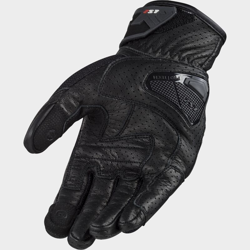 GUANTE LS2 AIR RAPTOR NEGRO HOMBRE