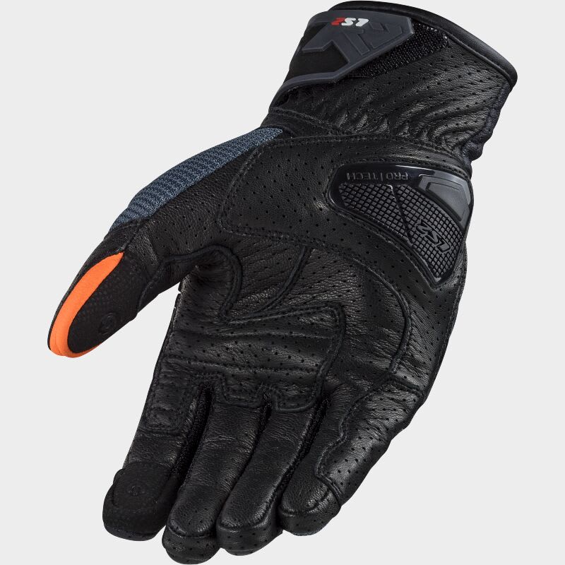 GUANTE LS2 AIR RAPTOR AZUL NARANJO HOMBRE