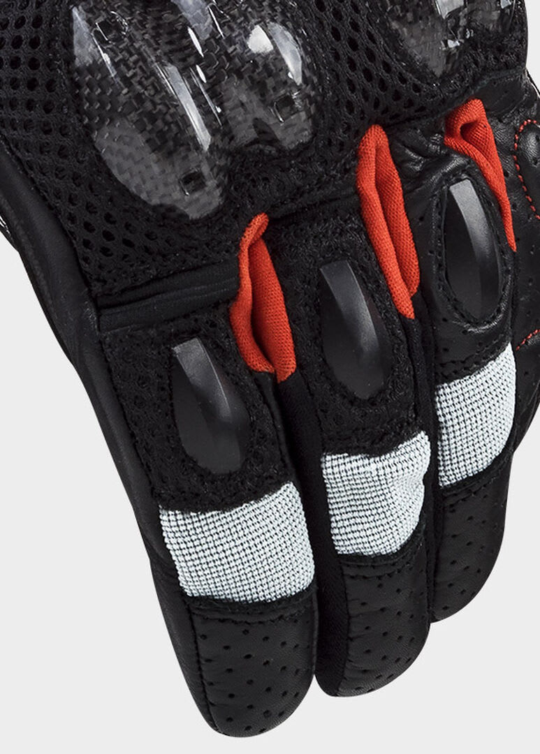 GUANTE LS2 SPARK II AIR NEGRO GRIS ROJO HOMBRE