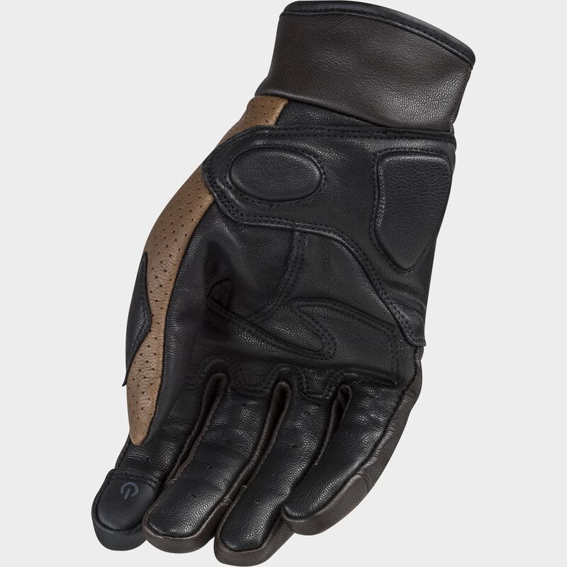 GUANTE LS2 RUST HOMBRE CAFE