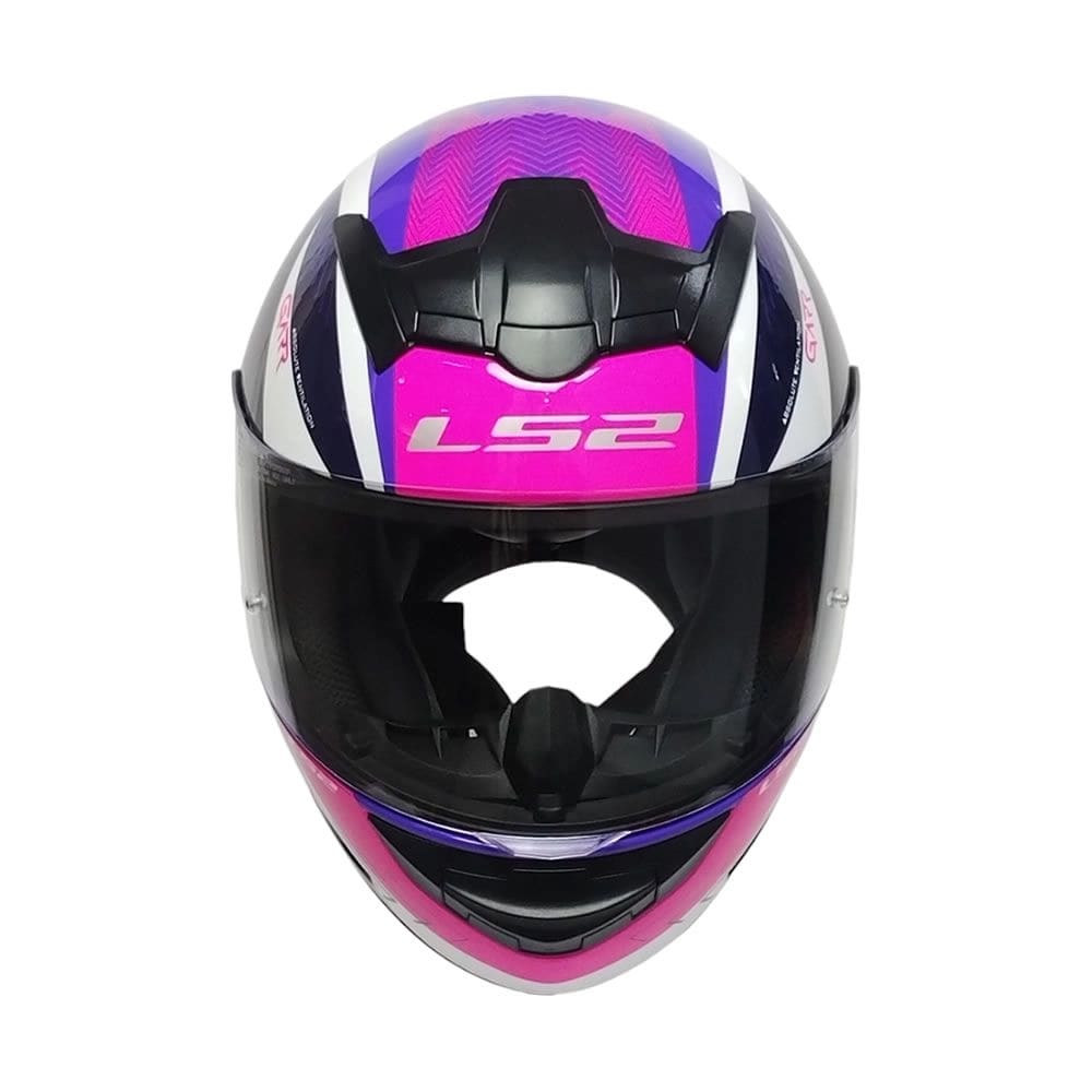 CASCO LS2 FF352 EVO GARR MORADO ROSA SPOILER ROSA