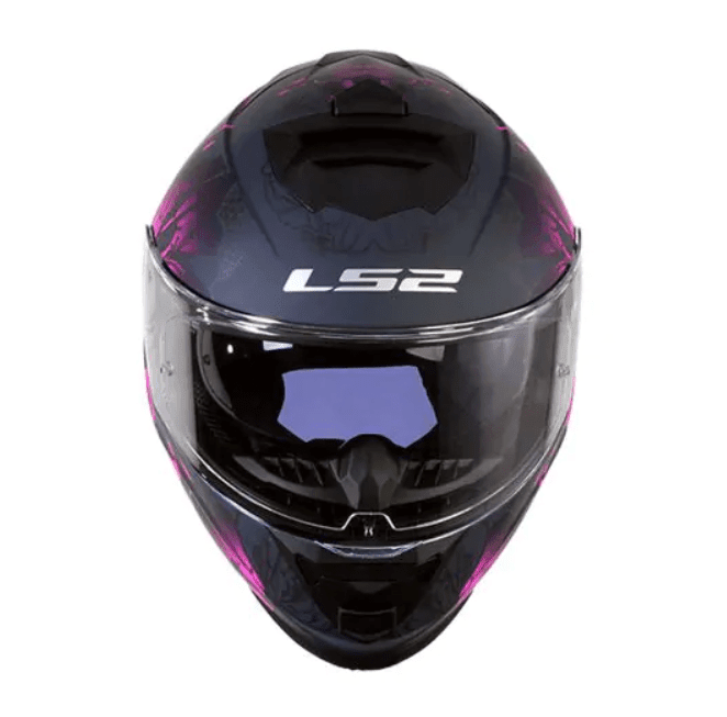 CASCO INTEGRAL LS2 FF800 STORM II BURST NEGRO ROSA MATTE