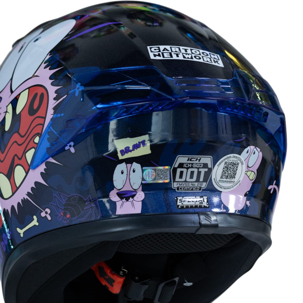 CASCO ICH 503 PERRO CORAJE CARTOON NETWORK