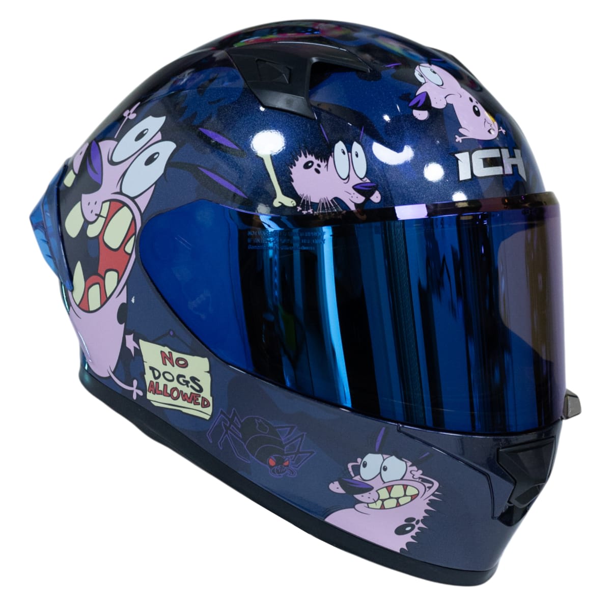 CASCO ICH 503 PERRO CORAJE CARTOON NETWORK
