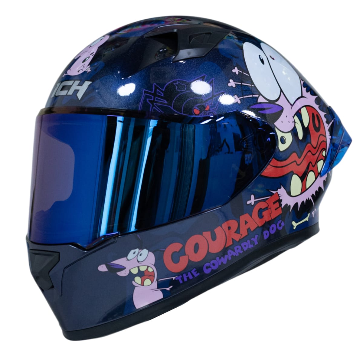 CASCO ICH 503 PERRO CORAJE CARTOON NETWORK