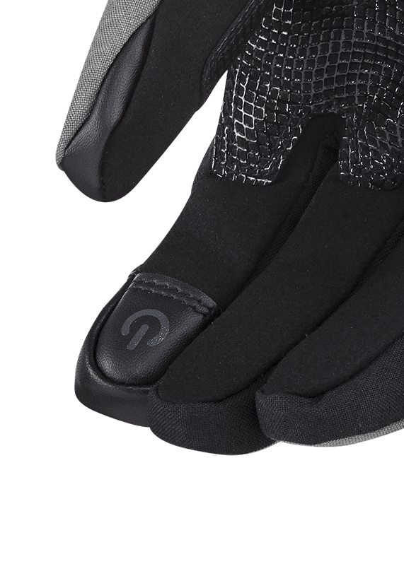 GUANTE LS2 SNOW NEGRO