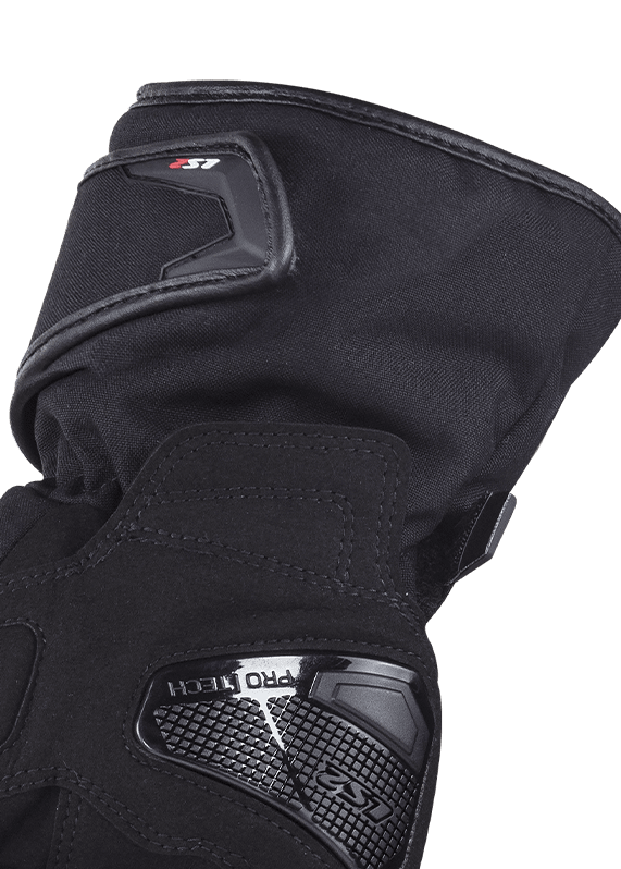 GUANTE LS2 SNOW NEGRO