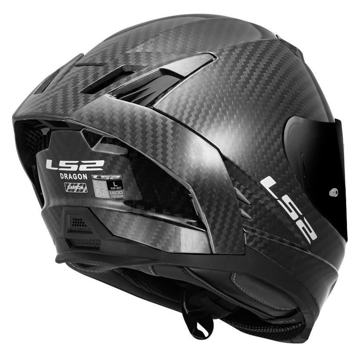 CASCO LS2 FF807 DRAGON C NEGRO MATTE