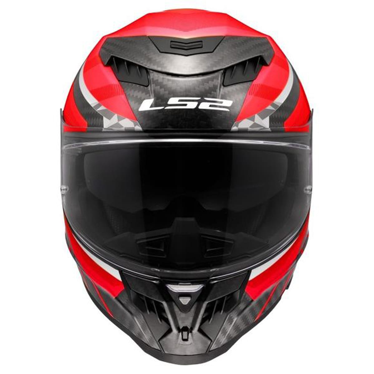 CASCO LS2 FF807 DRAGON C TRAX ROJO