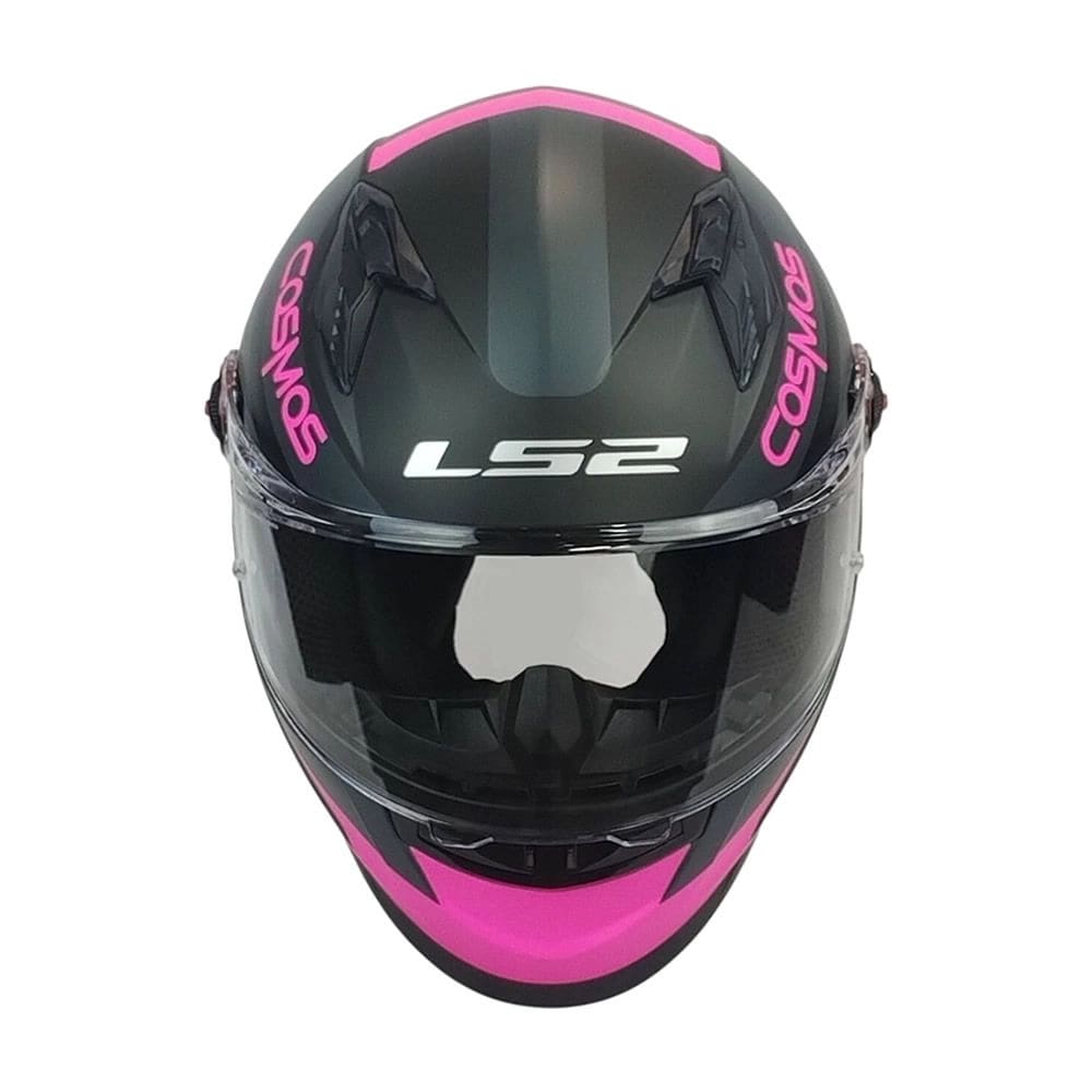 CASCO LS2 FF816 COSMOS MODOK NEGRO ROSA MATE ST
