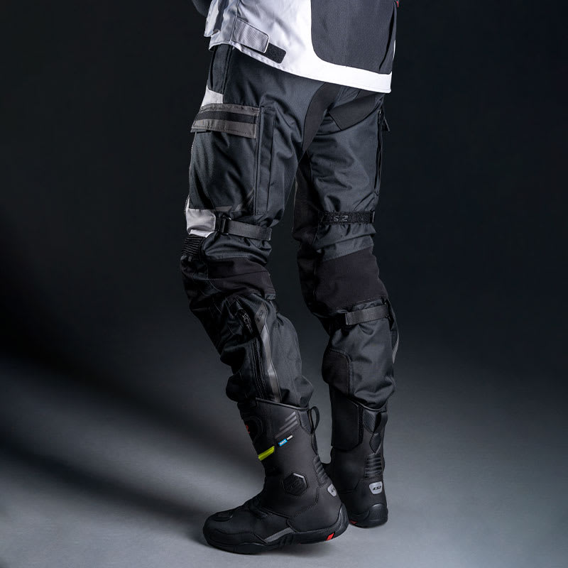 PANTALON LS2 NORWAY NEGRO GRIS