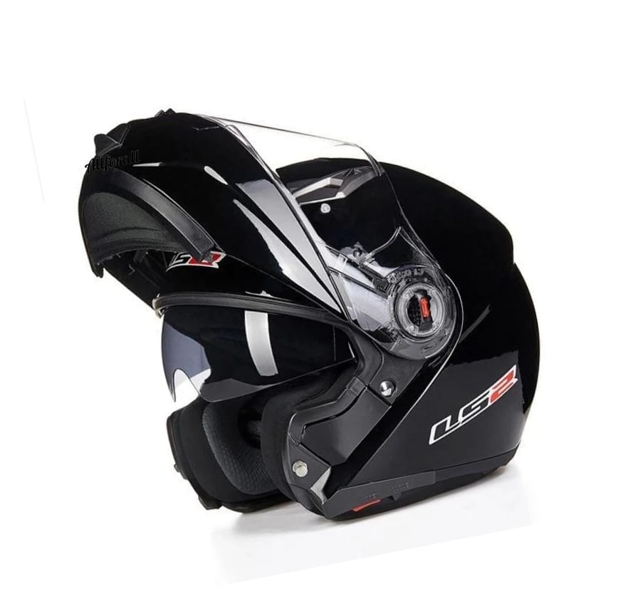 CASCO LS2 FF370 EASY FULL NEGRO BRILLO