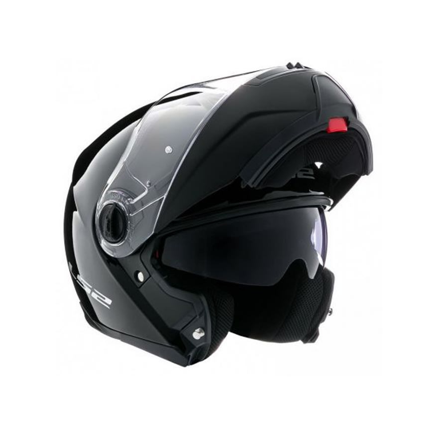 CASCO LS2 FF370 EASY FULL NEGRO BRILLO