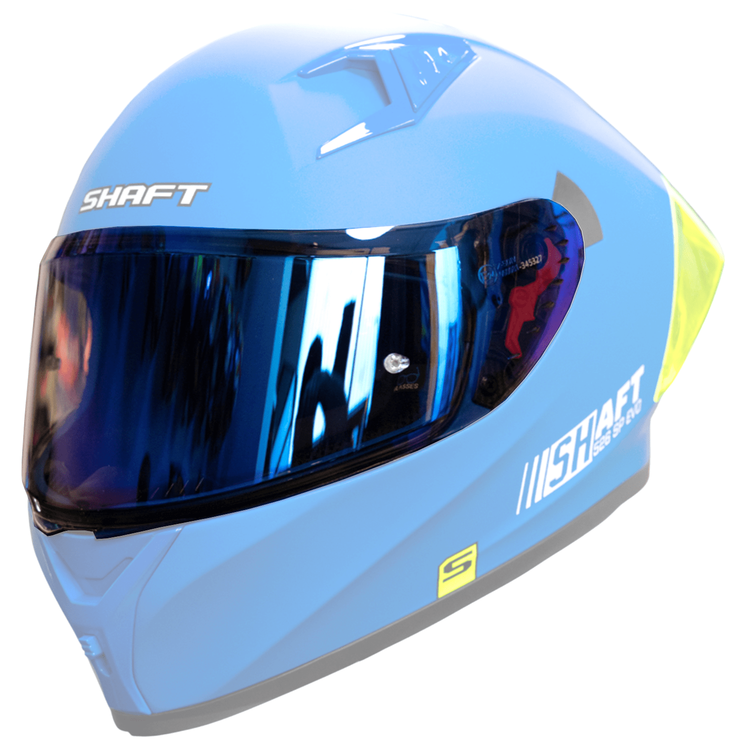 VISOR SHAFT 526SP LIGHT IRIDIUM AZUL
