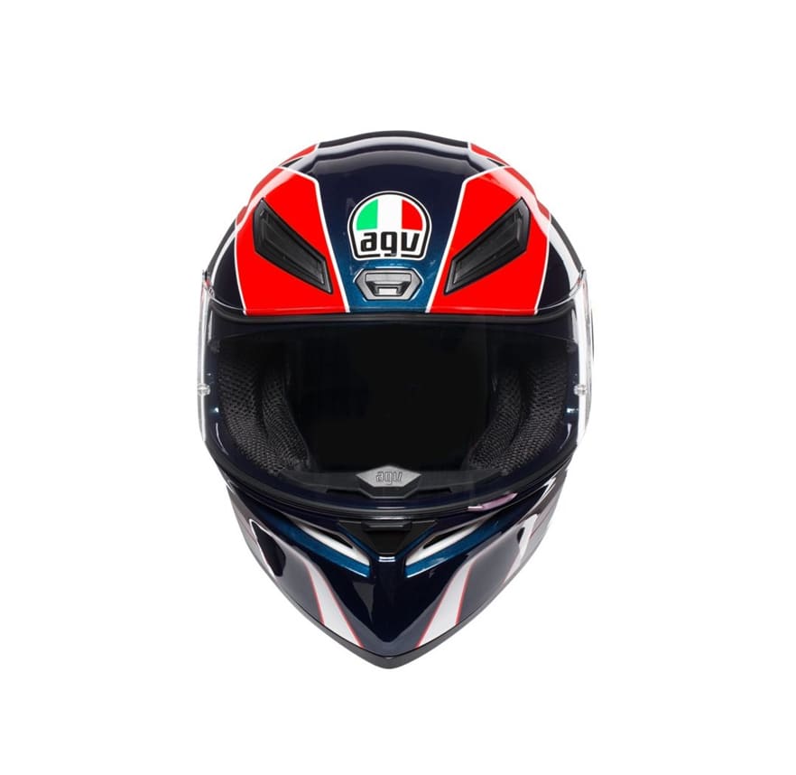 CASCO AGV K1 PITLANE AZUL/ROJO/AMARILLO