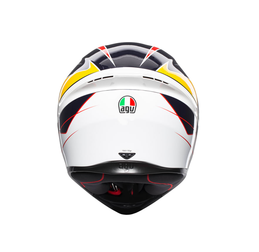CASCO AGV K1 PITLANE AZUL/ROJO/AMARILLO