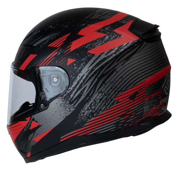 CASCO FASEED 816 RYH MATE NEGRO ROJO