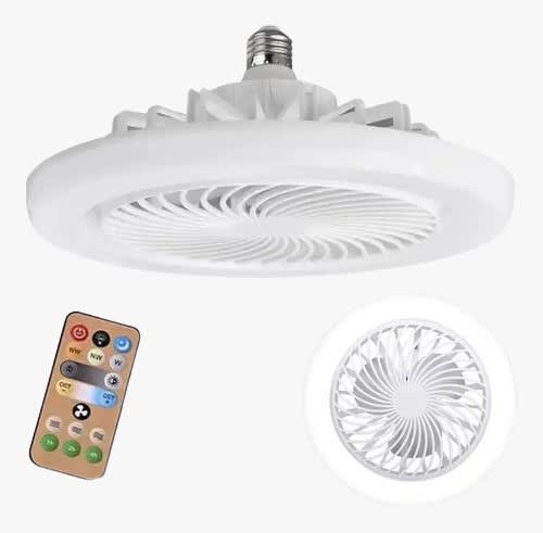 ELEK AMPOLLETA CON VENTILADOR 3 MODOS DE ILUMINACION 2621120