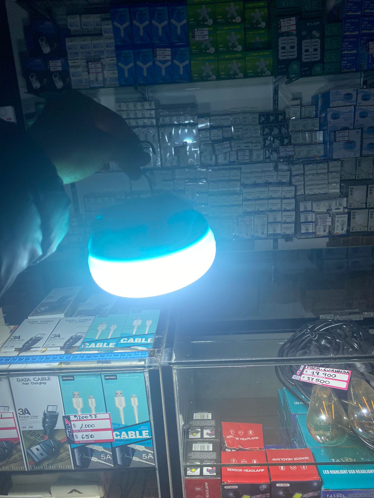 2661145 AMPOLLETA SOLAR  RECARGABLE ULTRABRILLO (60)