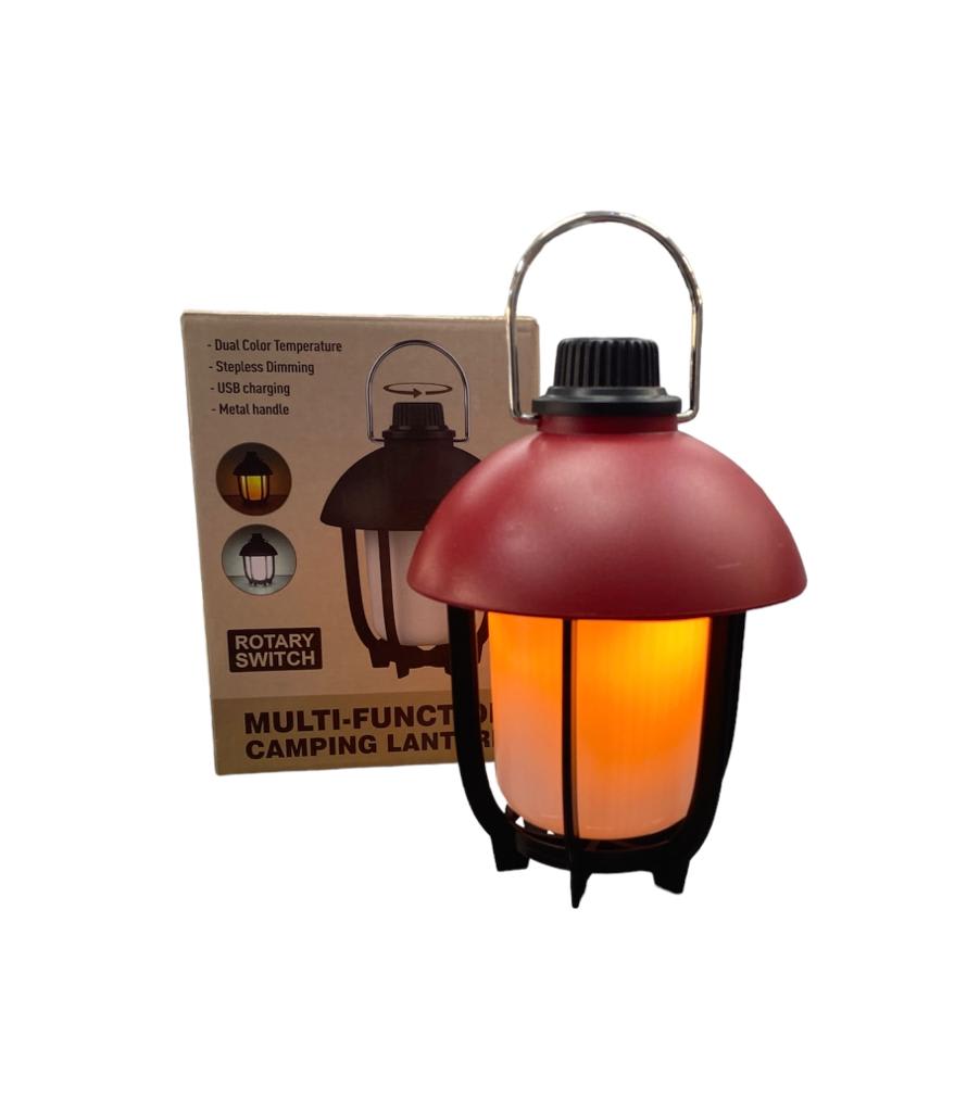 ELEK 2701110 FAROL COLGANTE RECARGABLE LUZ CALIDA(60)