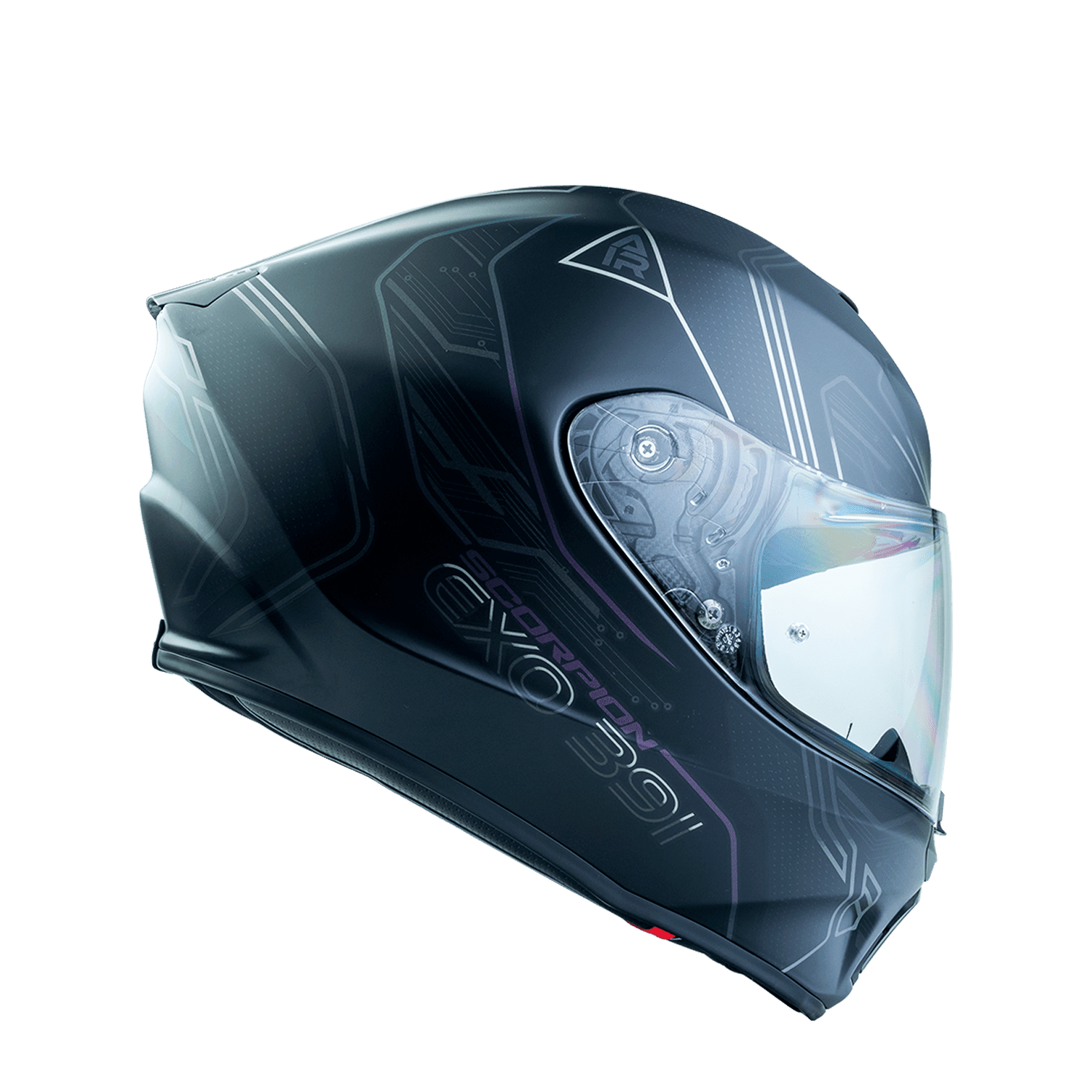 CASCO SCORPION EXO-391 SPADA NEGRO MATE CAMALEON