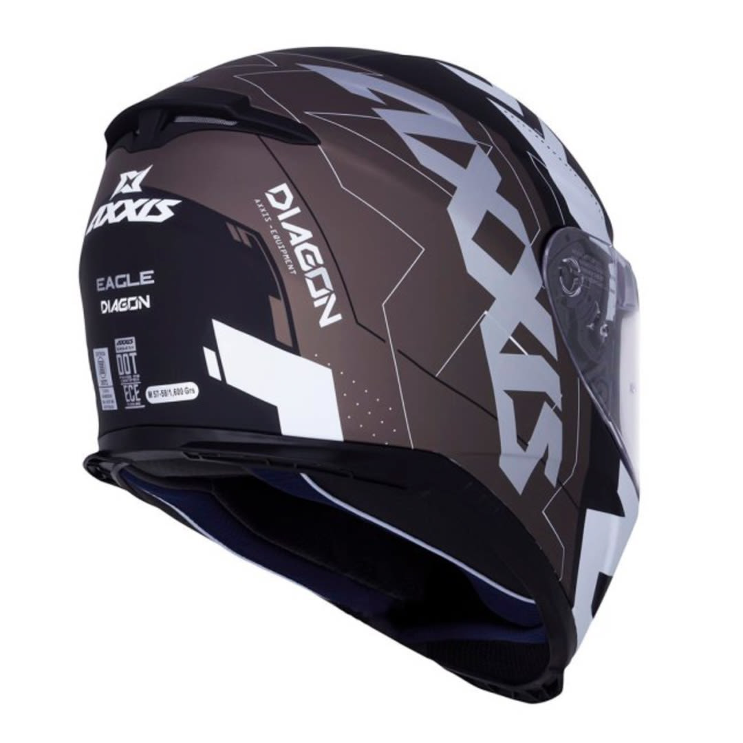 CASCO AXXIS EAGLE SV DIAGON B0 BLANCO