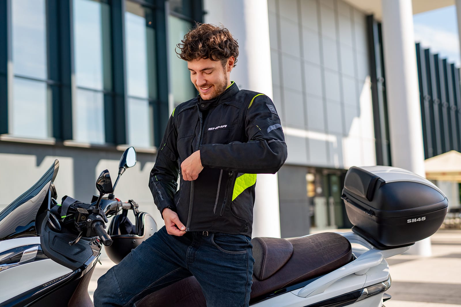 CHAQUETA SHIMA RUSH 2.0 HOMBRE FLUO