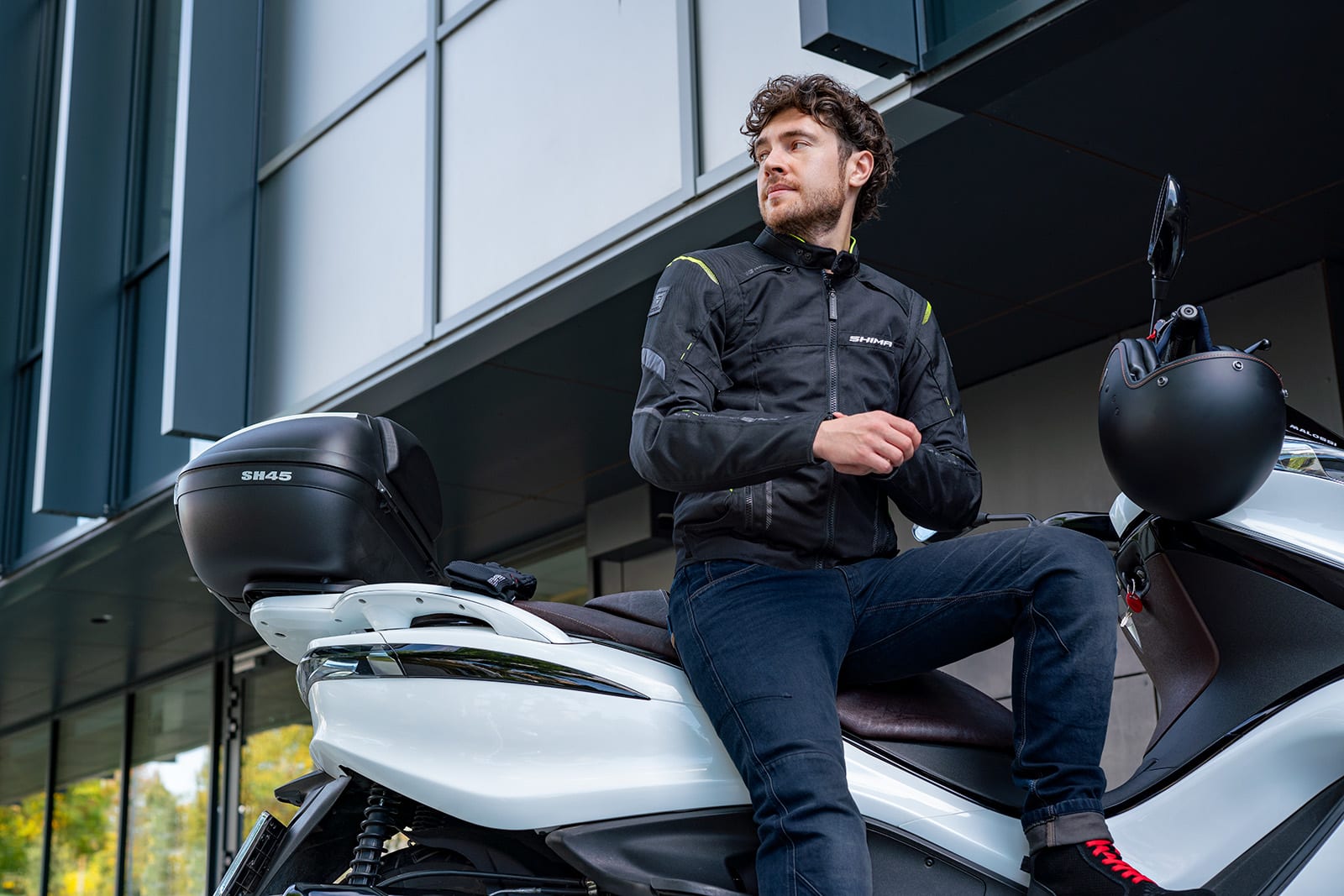 CHAQUETA SHIMA RUSH 2.0 HOMBRE FLUO