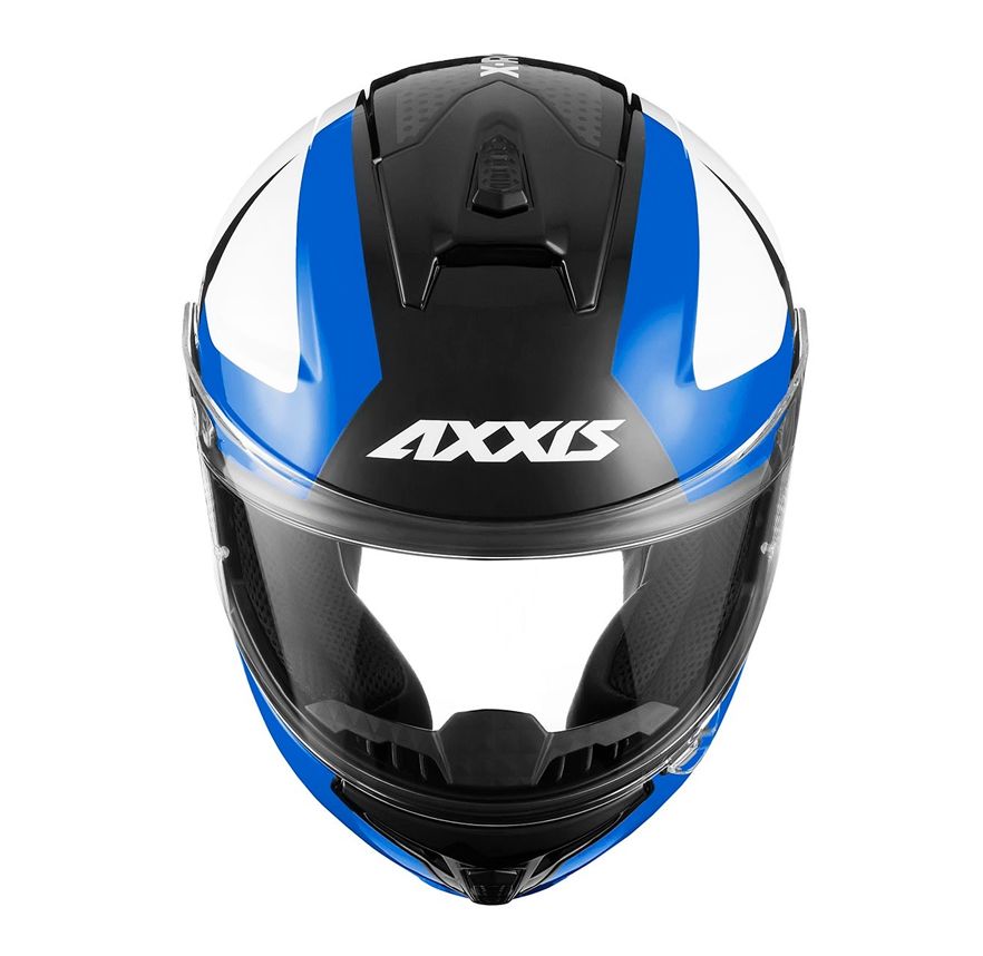 CASCO AXXIS DRAKEN B1 AZUL BRILLO