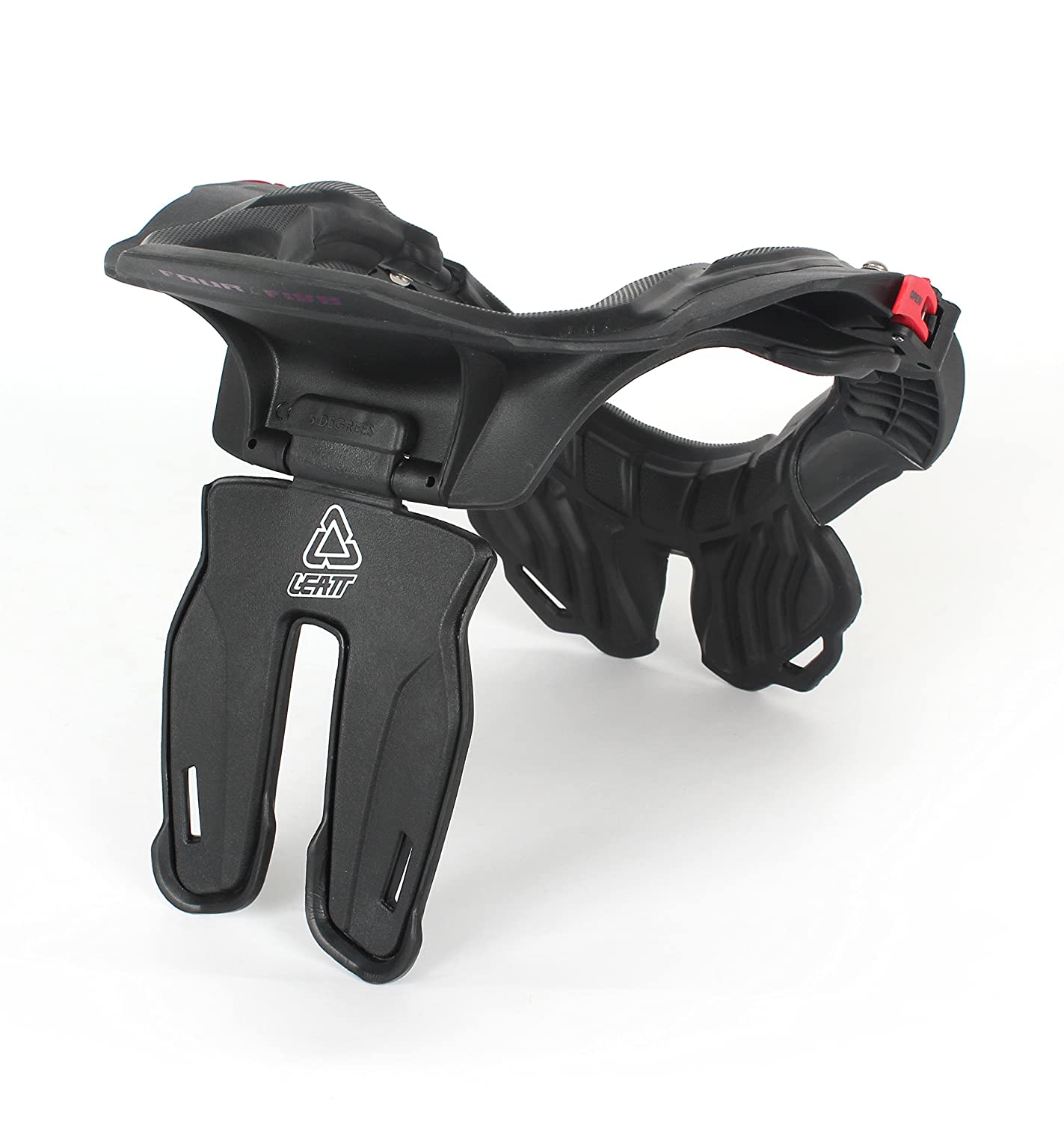 CUELLO LEATT DBX4.5 NEGRO/PURPURA (PRODUCTO 2DA SELECCION)