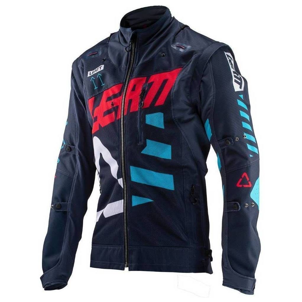 CHAQUETA LEATT GPX 4.5 X-FLOW AZUL
