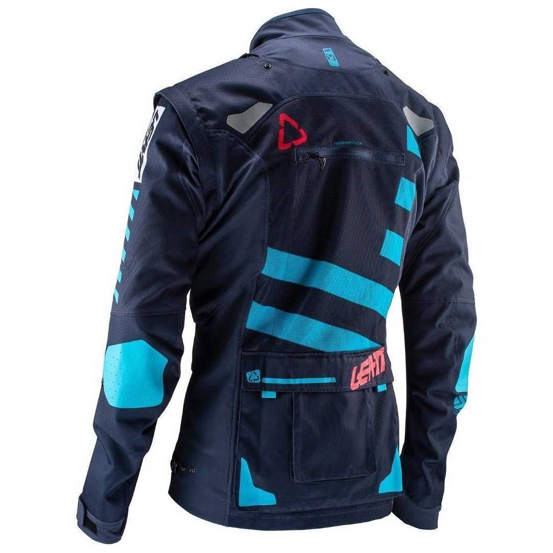 CHAQUETA LEATT GPX 4.5 X-FLOW AZUL