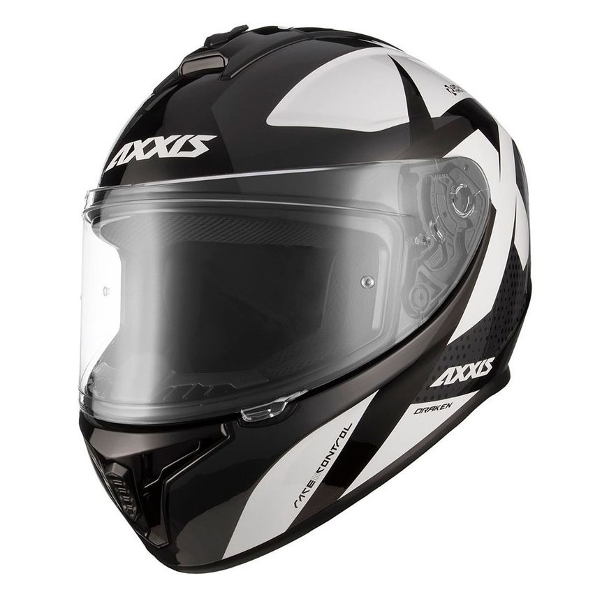 CASCO AXXIS DRAKEN B6 NEGRO BRILLO